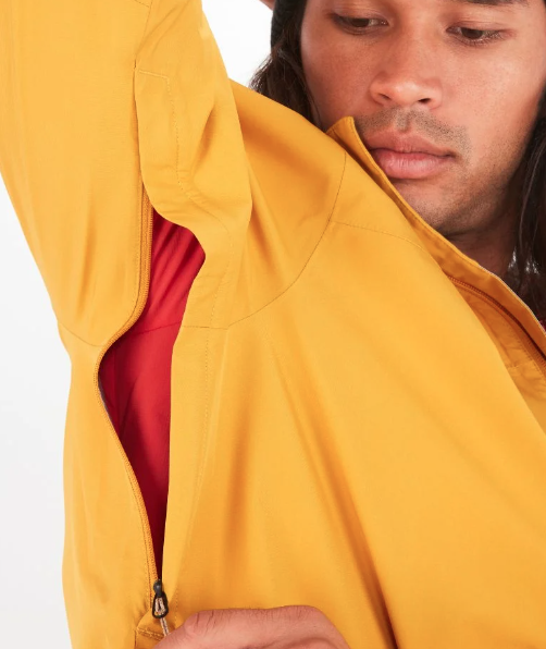 Miniatura Chaqueta Impermeable Hombre Minimalist Gtx - Color: Amarillo
