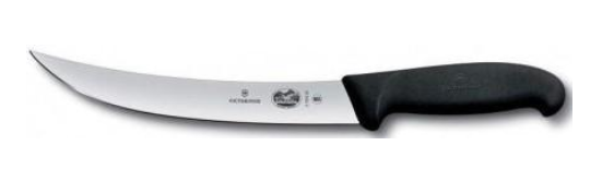 Cuchillo Carnicero Curvo Hoja Angosta Fibrox 20 cm