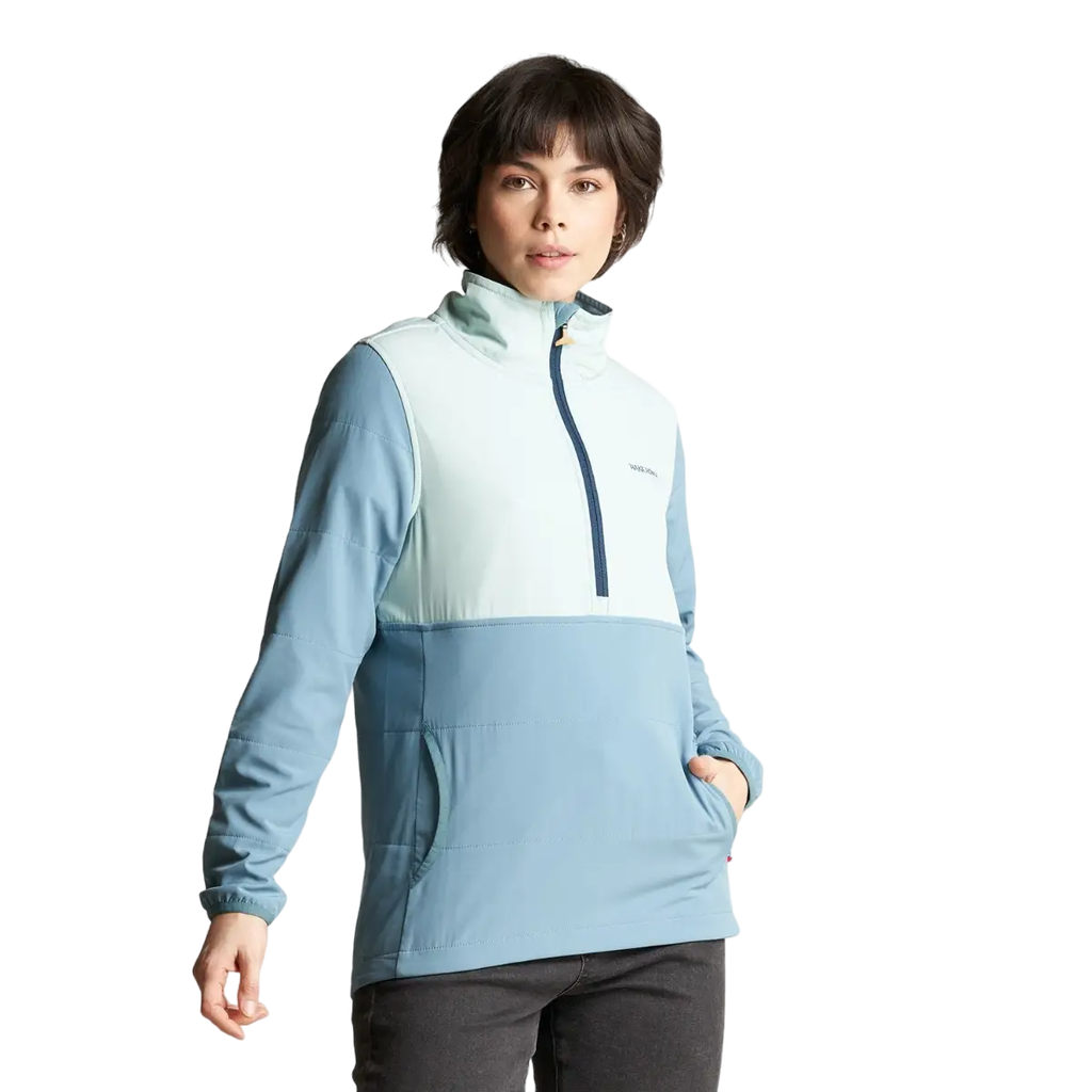 Miniatura Poleron Mujer Del Sur 1/4 Zip Sin Capucha -