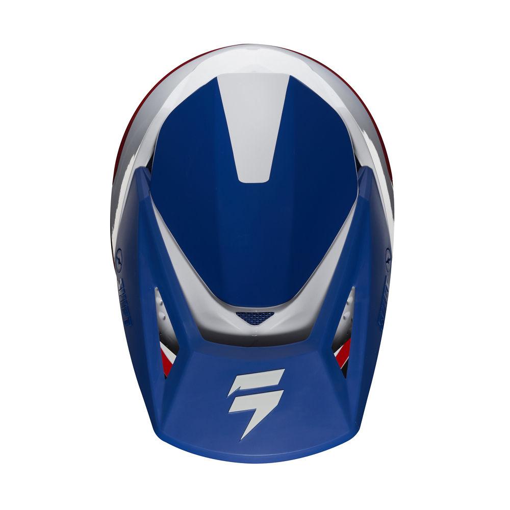Miniatura Casco Moto Niño White Label Race