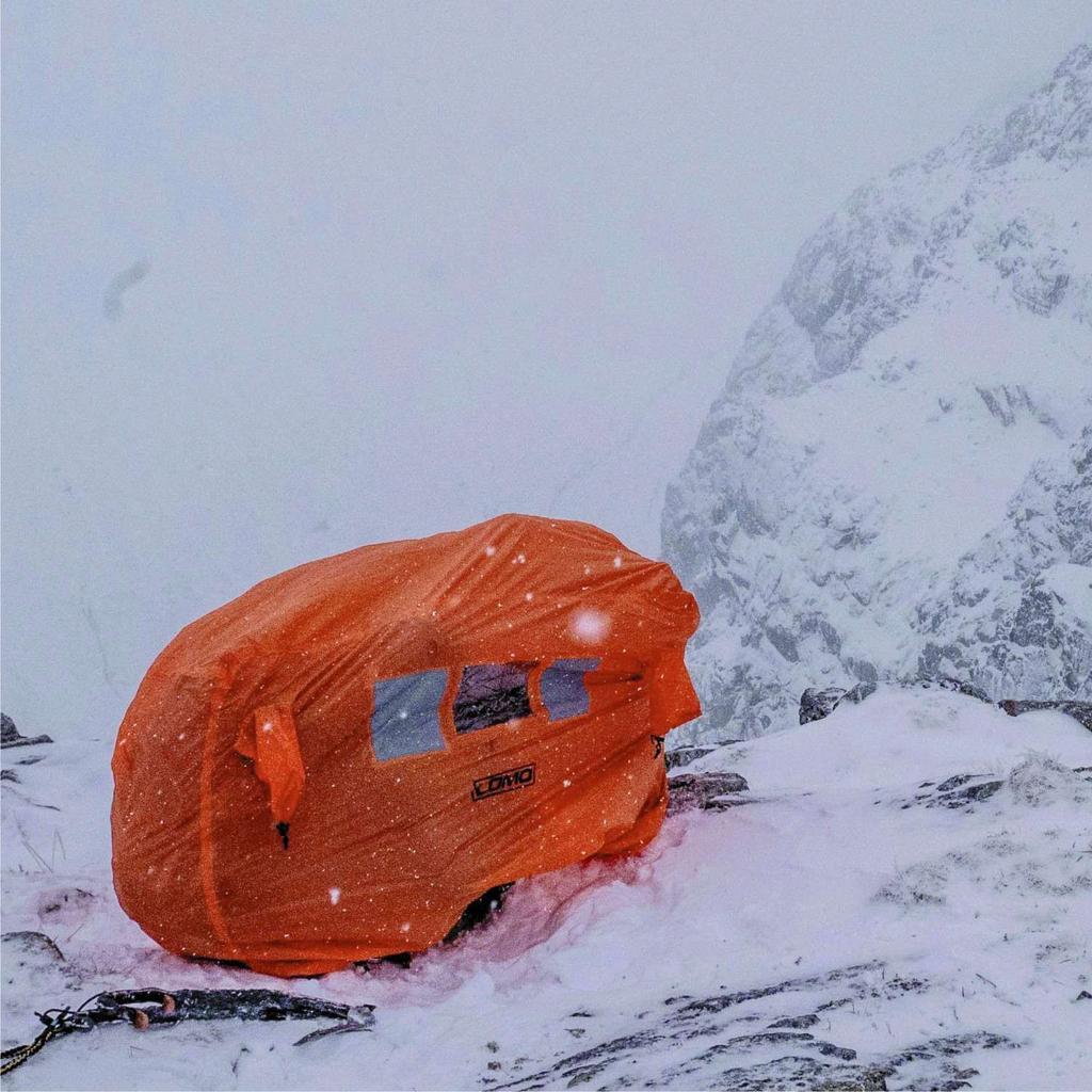 Refugio Emergency Storm Shelter 2-3 - Color: Naranja