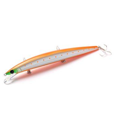 Miniatura Señuelo Athlete 17FSV 17cm 26.5g - Color: Blanco Naranjo