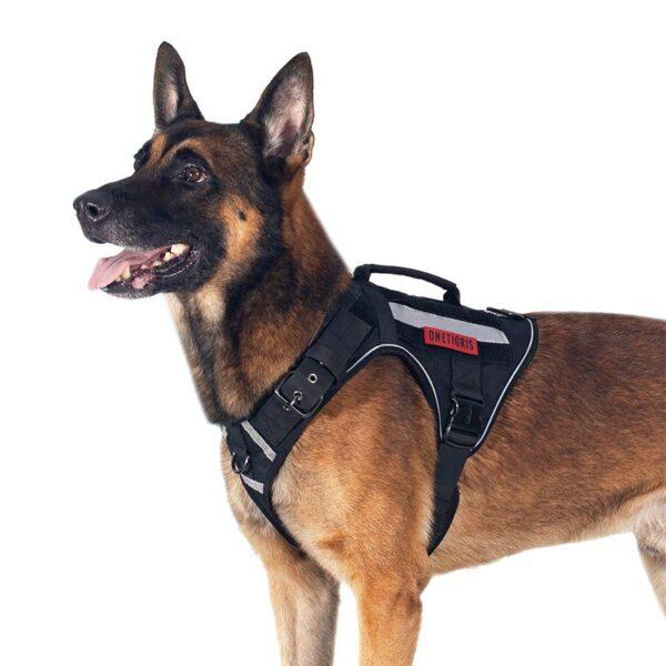 Arnes de Perro One Tigris Fire Tanker K9 - Color: Negro