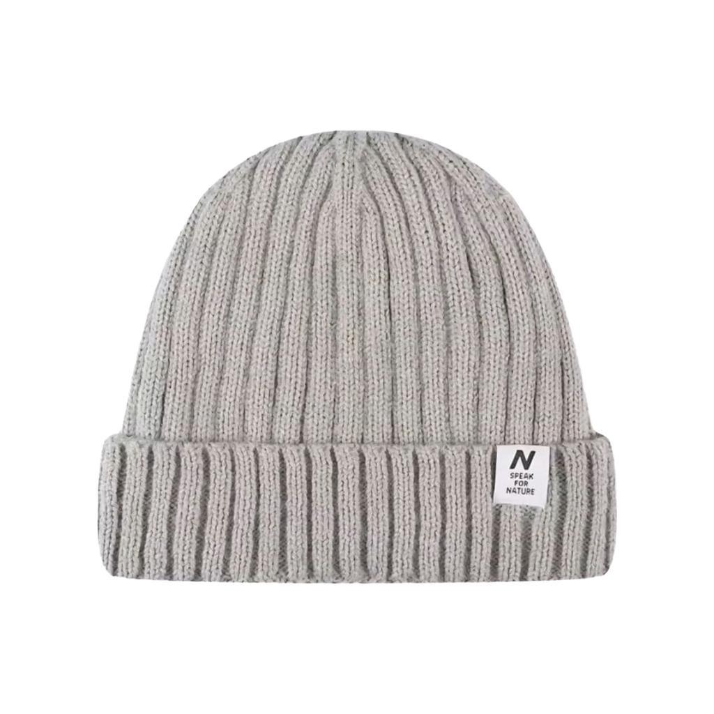 Miniatura Gorro Wool Warm Knitted Beanie - Color: Gris