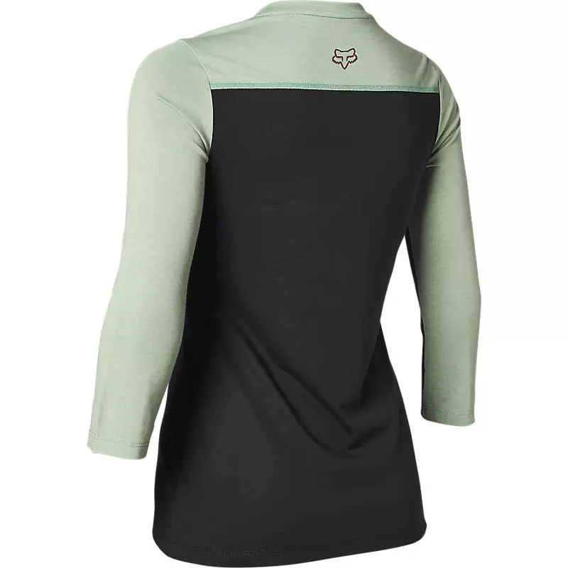 Polera Bicicleta Mujer Ranger Drirelease 3/4 - Color: Negro