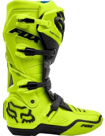 Miniatura Botas Moto Instinct  - Color: Amarillo, Talla: 13