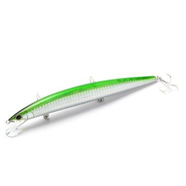 Miniatura Señuelo Athlete 17FSV 17cm 26.5g - Color: Blanco Verde