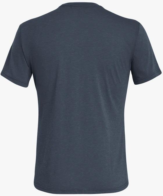 Polera Hombre Solid Logo Dry - Color: Premium Navy Melange