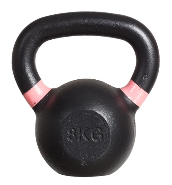 Pesa Rusa Coated Kettlebell 8 Kg -