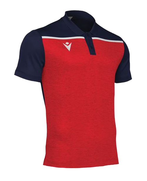 Polera Polo Jumeirah - Color: Azul-Rojo