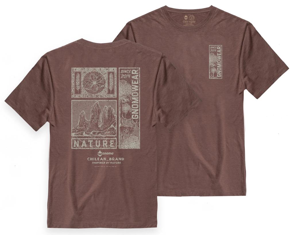 Miniatura Polera Eco M-5 Hombre - Color: Terracota