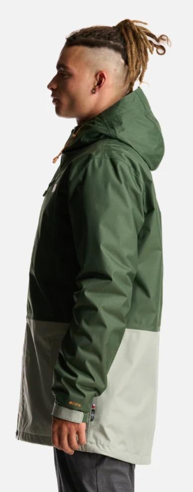 Miniatura Chaqueta Hombre Perro Guapo Pro - Color: Verde Militar