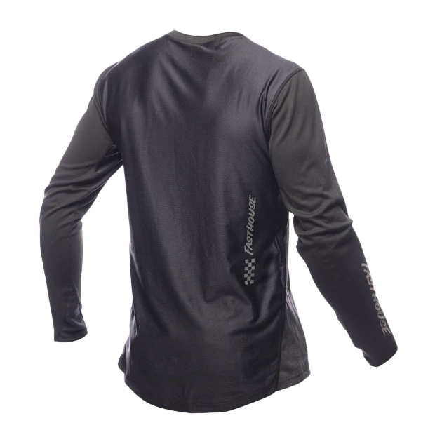 Jersey Alloy Mesa Ls De Bicicleta - Color: Gris