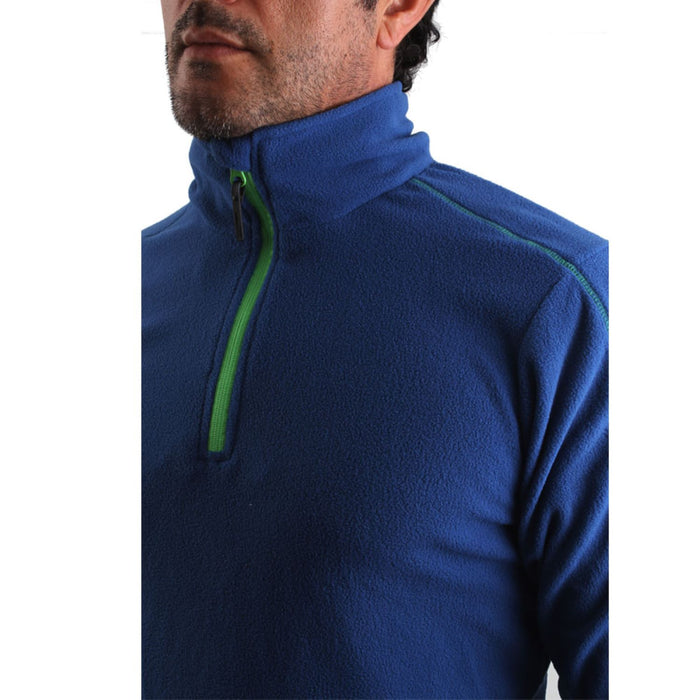 Miniatura Micropolar Rengo Hombre - Color: Azul/Verde Fluor