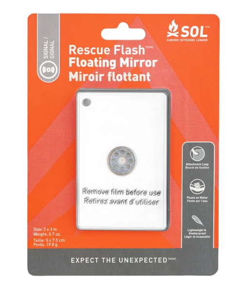 Espejo De Emergencia Rescue Flash Floating Mirror -