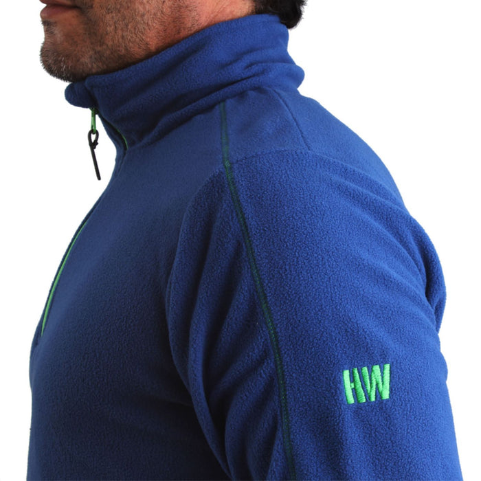 Micropolar Rengo Hombre - Color: Azul/Verde Fluor