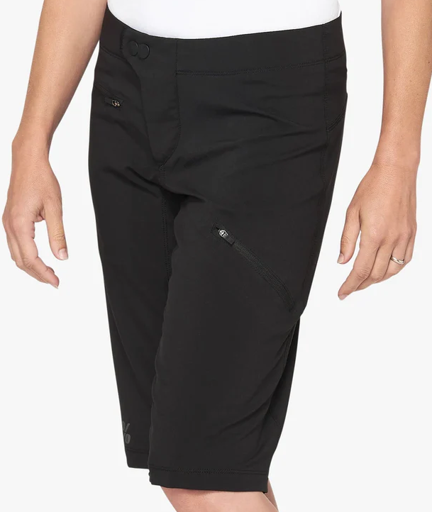 Short Mujer Ciclismo Ridecamp - Color: Negro