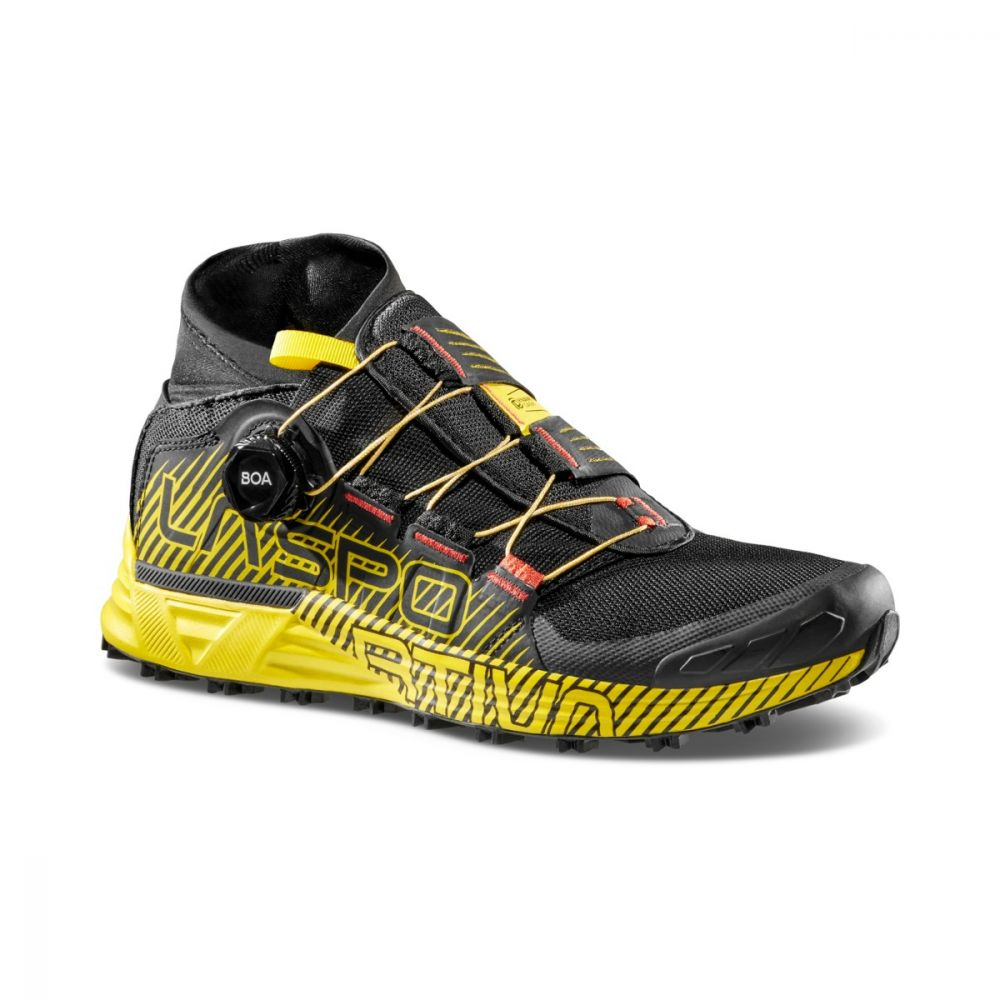 Miniatura Zapatilla Cyklon - Color: Black/Yellow