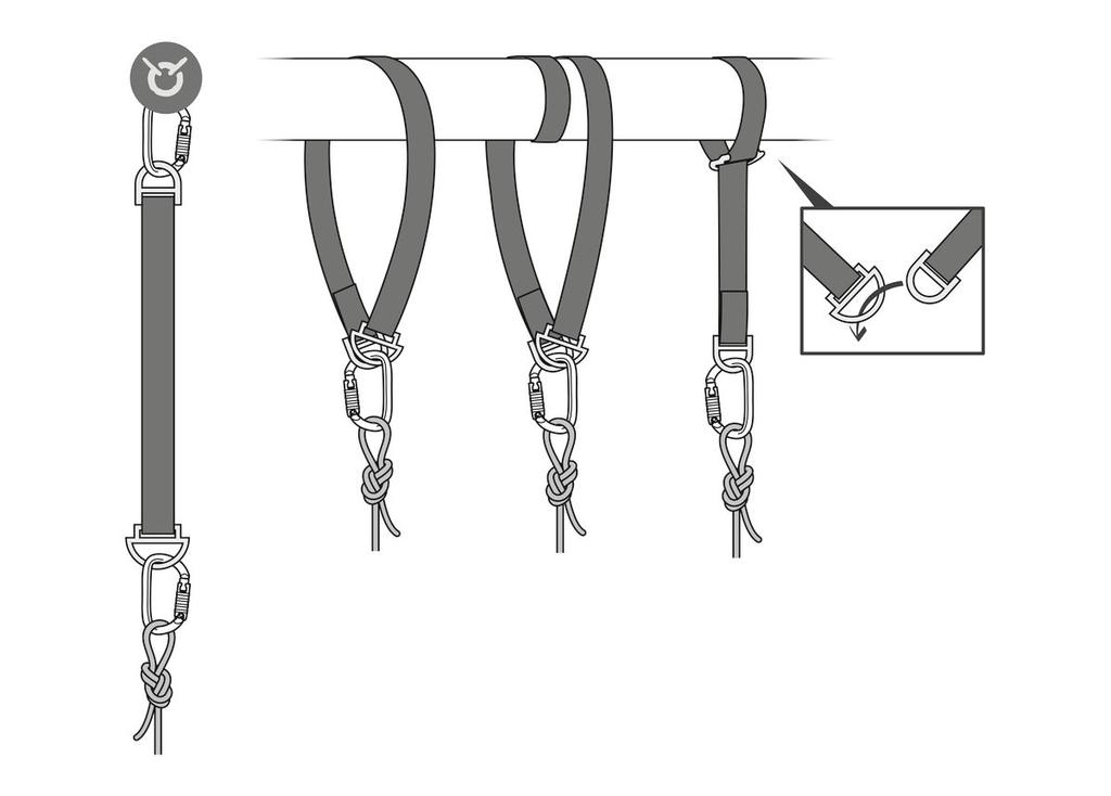 Cinta De Anclaje Connexion Fixe 150 Cm -