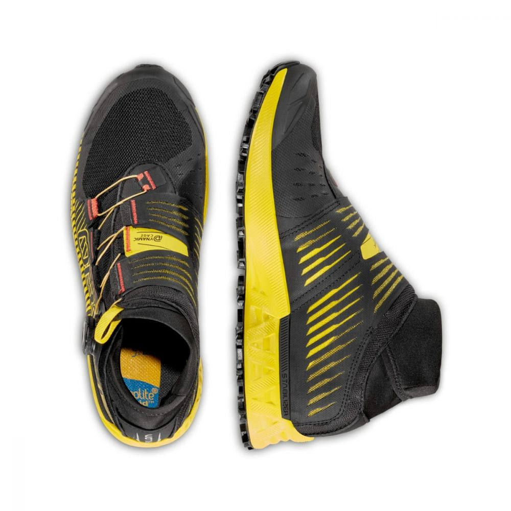 Zapatilla Cyklon - Color: Black/Yellow