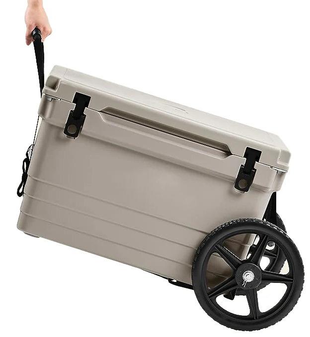 Set De Ruedas Para Coolers 65QT - Color: Negro