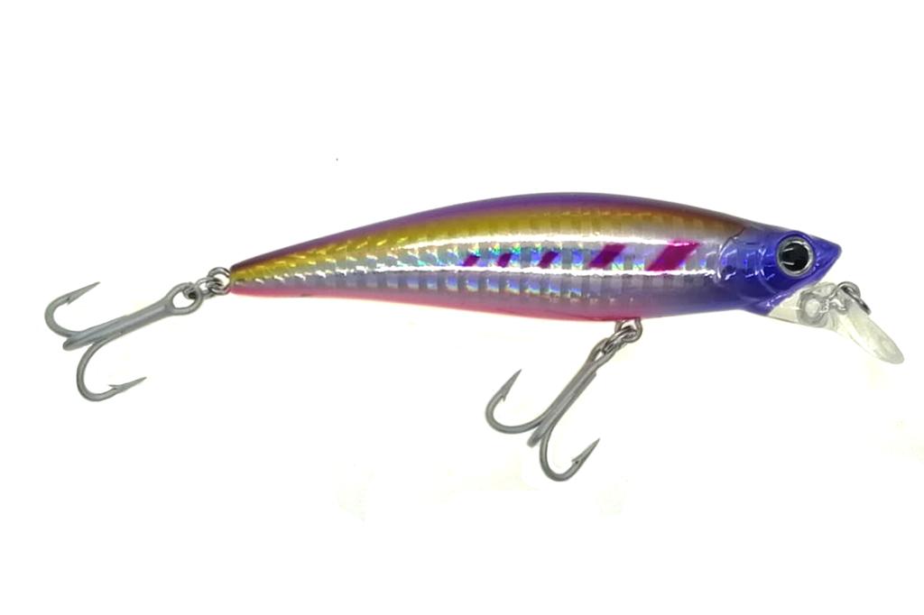 Señuelo De Pesca Solea Woobling 9 Cm - Color: Dorado-Plata- Fucsia