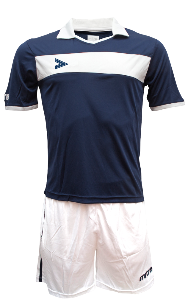 Miniatura Uniforme De Fútbol London Delta Eco Adulto - Color: Azul-Blanco