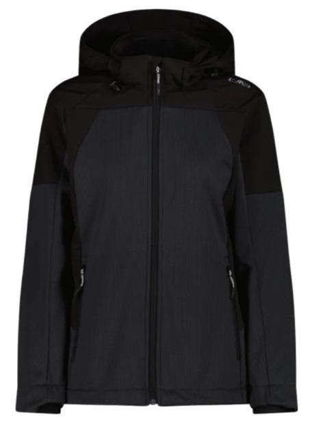 Chaqueta Mujer Softshell con Gorro