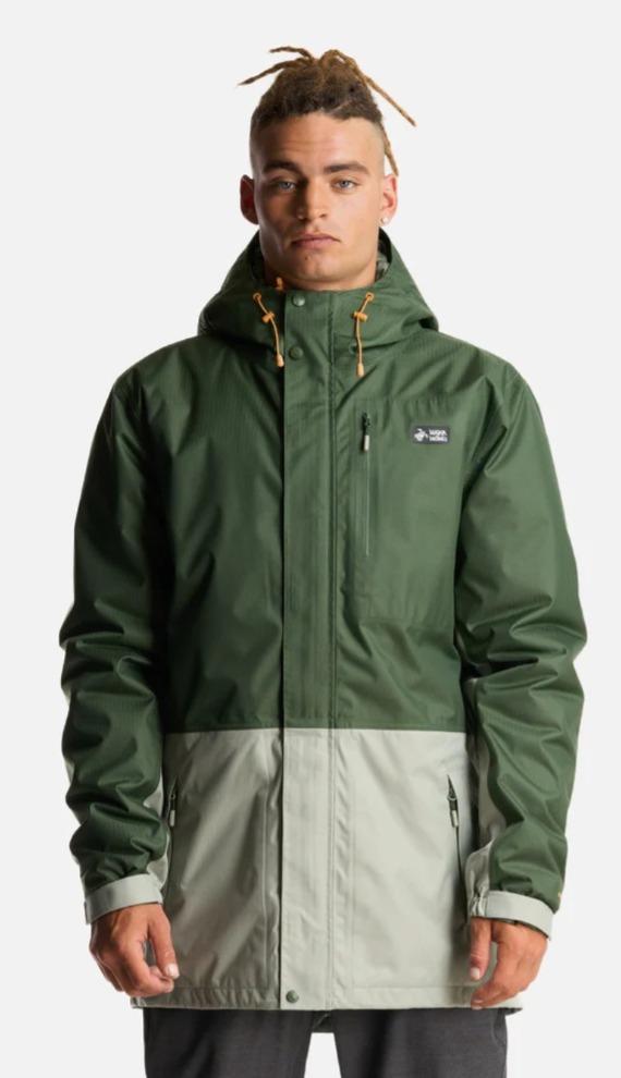 Miniatura Chaqueta Hombre Perro Guapo Pro - Color: Verde Militar