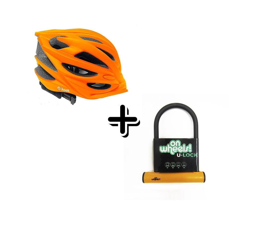 Casco Sport U-Lock Onwheels Corto Con Llave