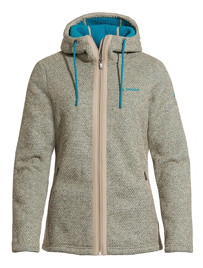 Miniatura Poleron Skomer Hooded Jkt Mujer - Color: Beige