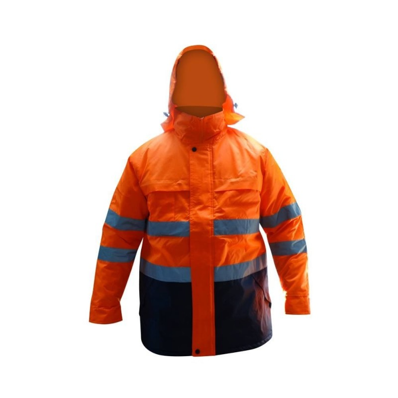 Parka Vial Naranja Basic