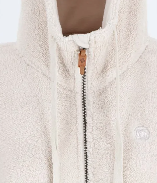 Miniatura Chaqueta Peludo Dahlia Mujer - Color: Blanco