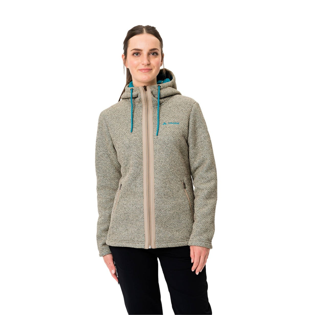 Poleron Skomer Hooded Jkt Mujer - Color: Beige