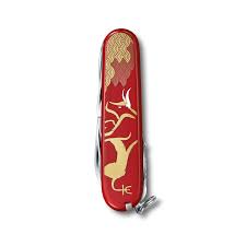Navaja huntsman 91 mm 16 Fun Año del Buey - Color: Rojo