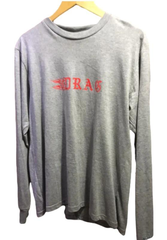 Drag Ls Flame Logo  - Color: Gris