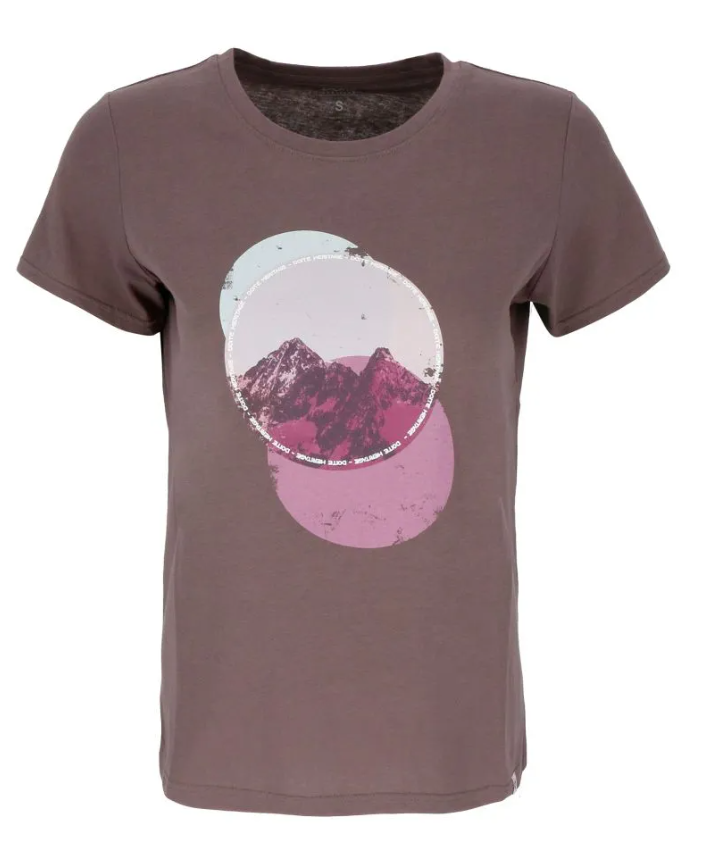 Polera Manga Corta Andes Women  - Color: Gris Oscuro