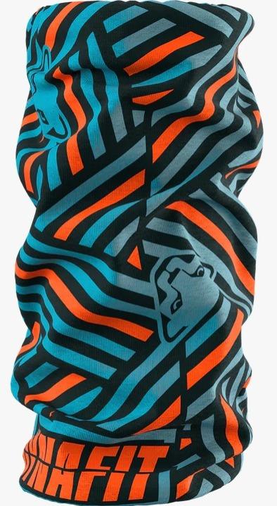 Miniatura Bandana Logo Neck Gaiter - Color: Storm Blue Razzle Dazzle