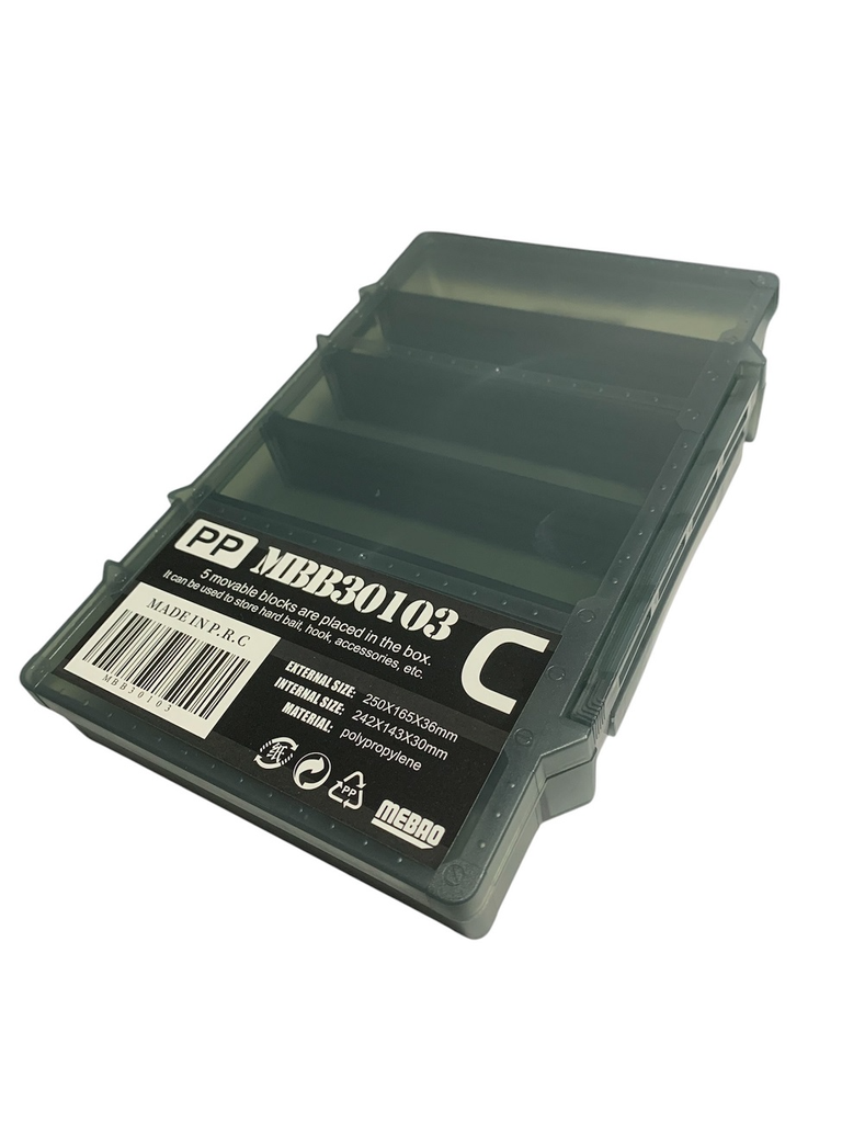 Caja de Señuelos Mebao 250X165X36 MM MBB30103