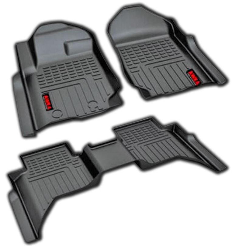 Pisos (Delanteros Y Traseros) Para Toyota Hilux Vigo 2005-2015