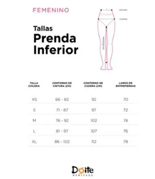 Miniatura Pantalón Térmico Bronte Mujer -