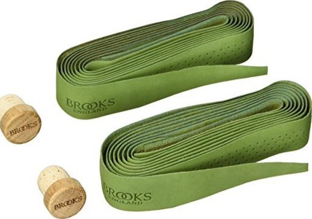 Cinta Manubrio BT02 Leather New - Color: Verde