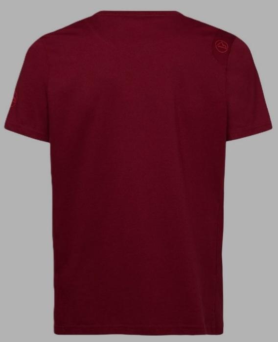 Route T-Shirt Hombre - Color: Sangria