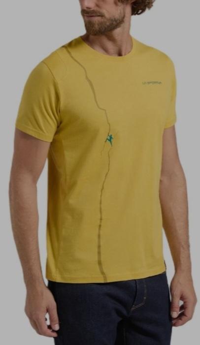 Miniatura Route T-Shirt Hombre - Color: Bamboo