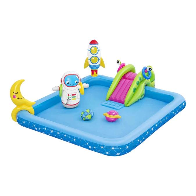 Centro Juegos Inflable Astronauta 2.28m x 2.06m x 84cm - Color: Multicolor