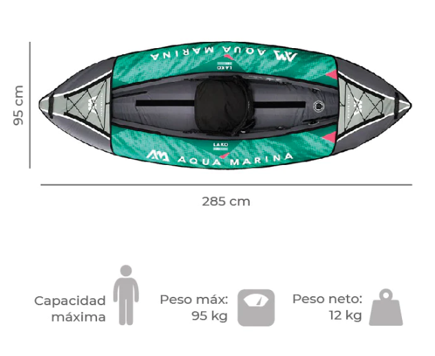 Miniatura Kayak Laxo Single -