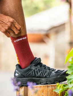 Pro Racing Socks v4.0 Run High Spd - Color: Apple/Dk Cheddar