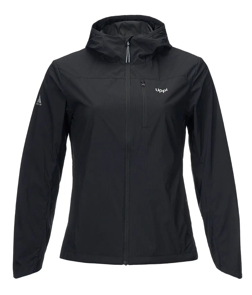 Chaqueta Mujer Spry WindBreaker Hoody Jacket - Color: Negro