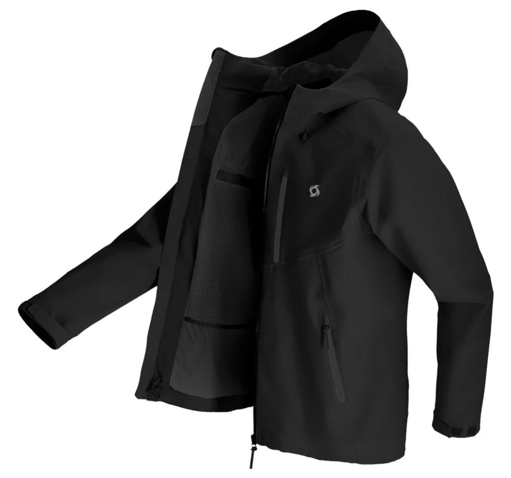 Miniatura Cortaviento Impermeable Ciclus Hombre - Color: Negro