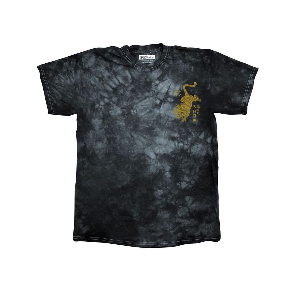 Polera Nekomata V4 - Color: Negro Tie Dye